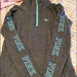 PINK half zip